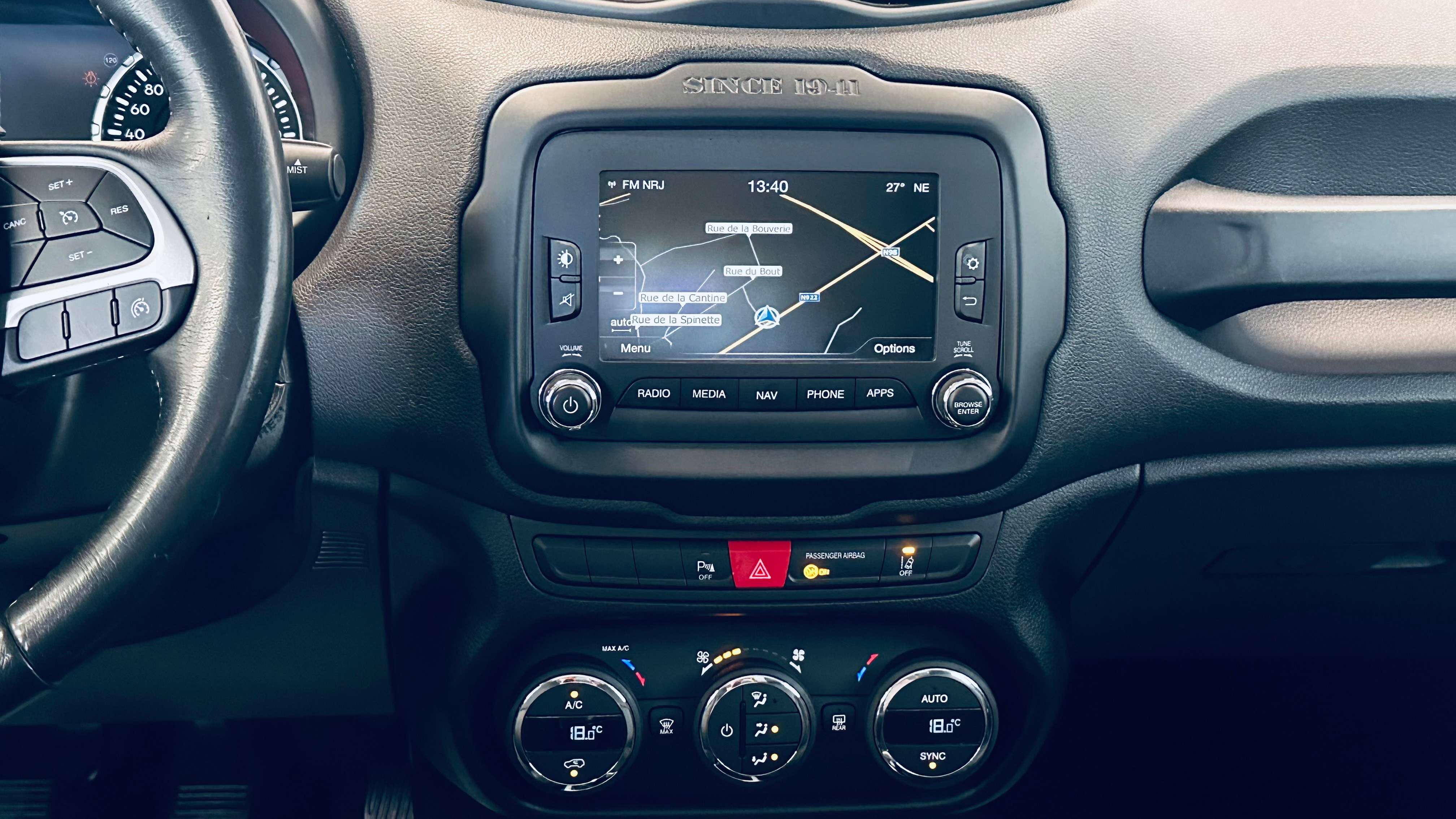 Jeep Renegade 1.6 MJD Limited PDC NAVI CRUISE CLIM BIZONE JA17 ETE