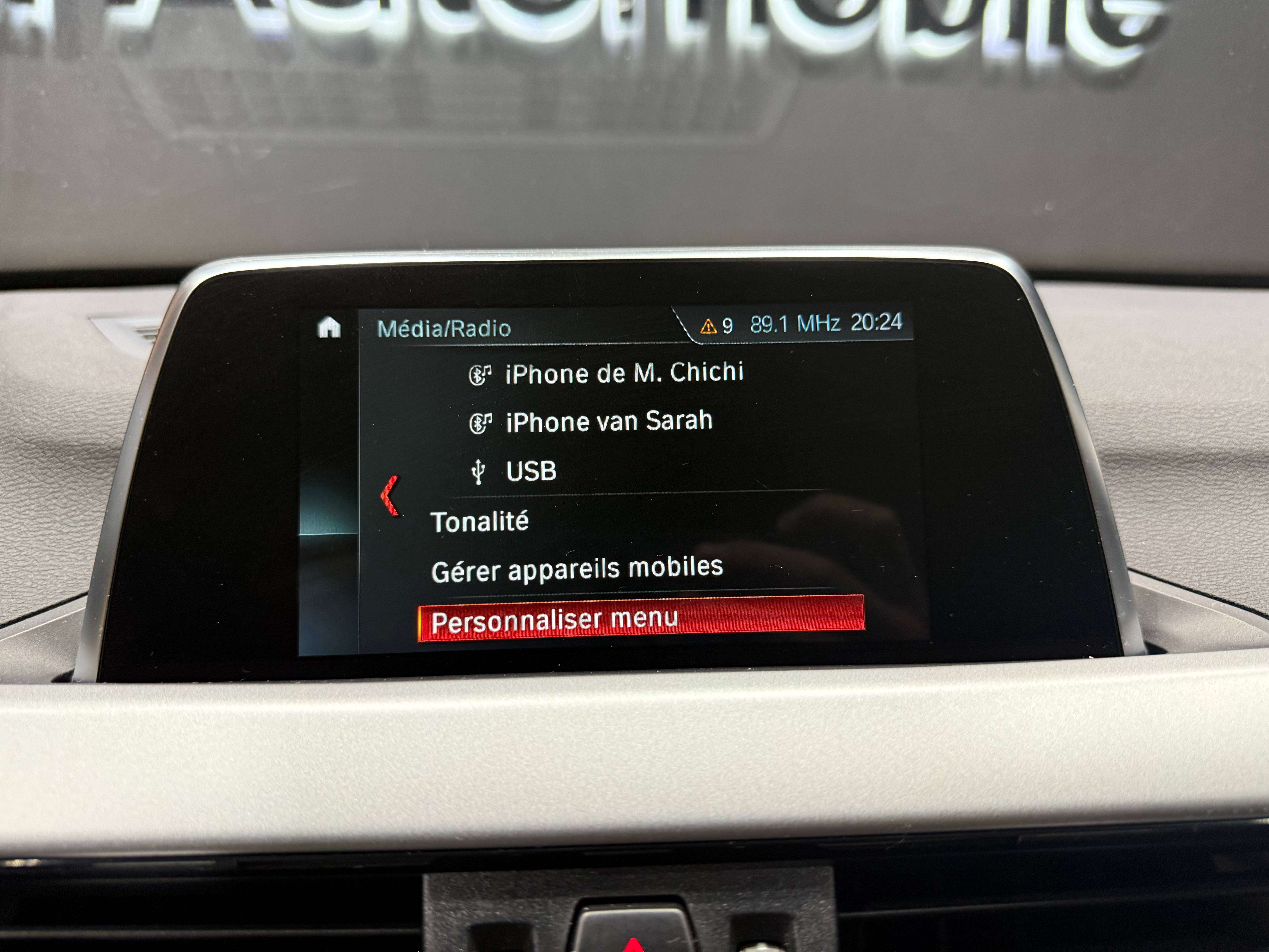 BMW X1 1.5 dA sDrive16 *CAPTEUR AV+AR*CRUISE CONTROL*CUIR*GARANTIE*