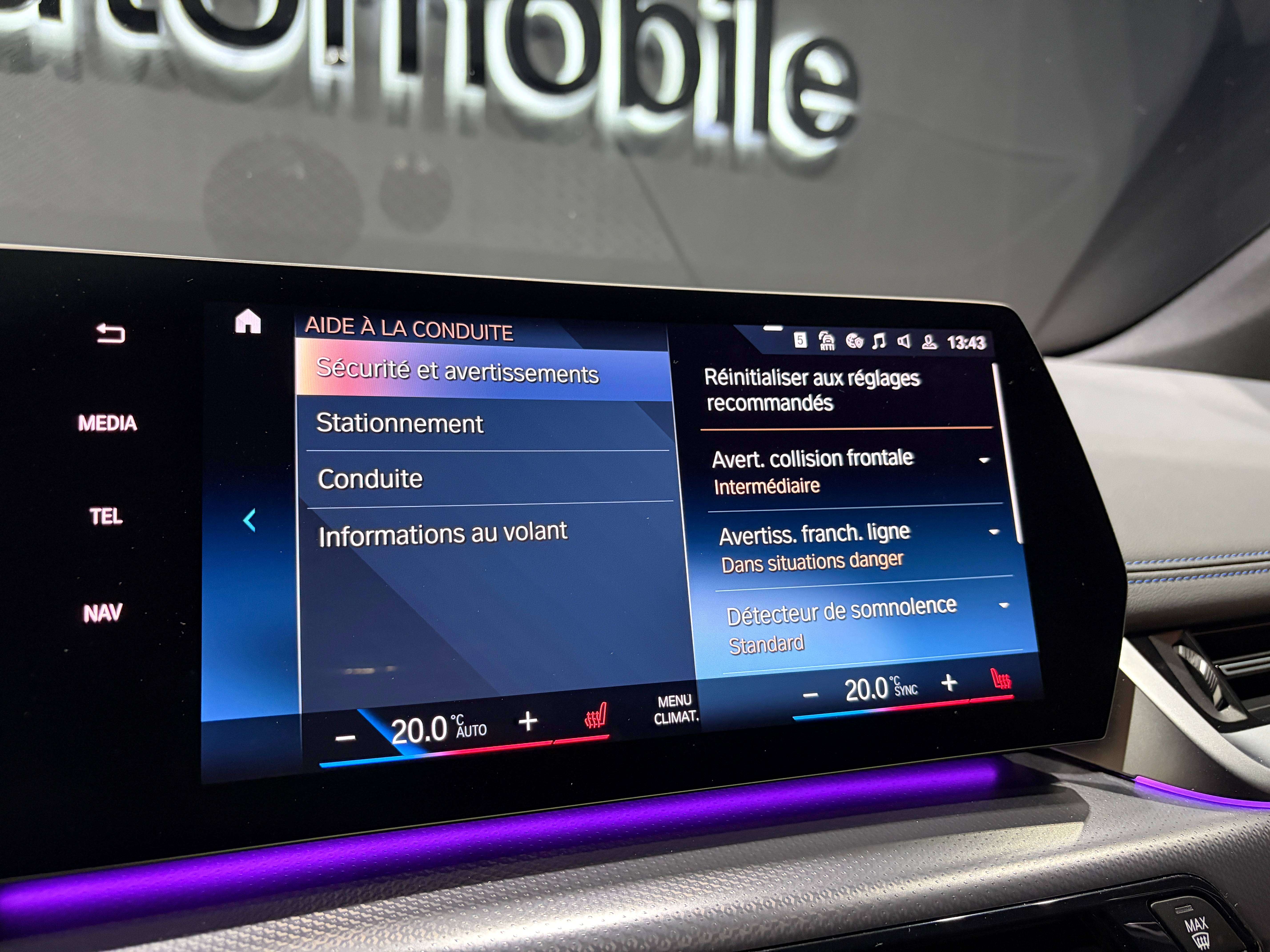 BMW 218 iA Active Tourer *PACK M*CARPLAY*CAMERA*1ER PROPRIO*GARANTIE*