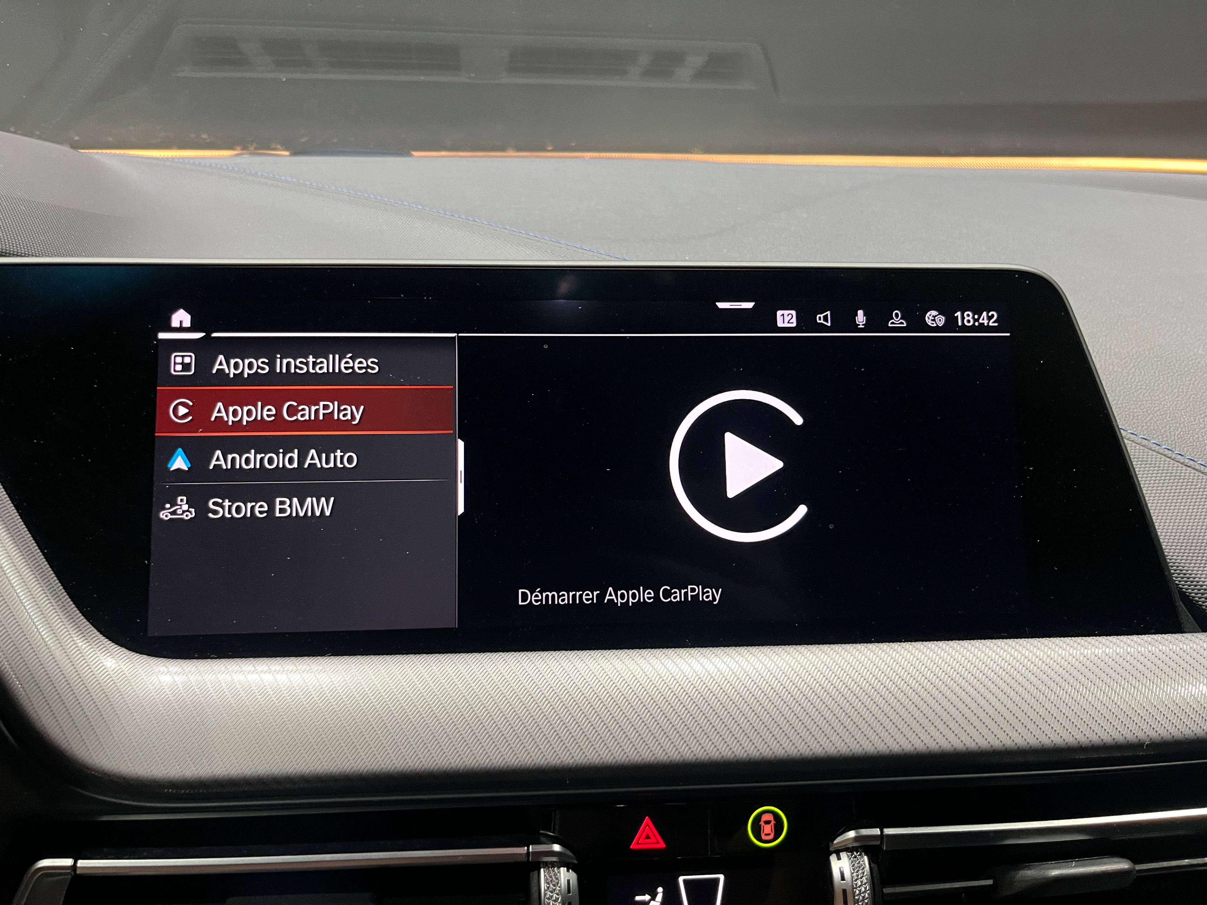 BMW 118 iA *PACK M*CARPLAY*FULL LED*1ER PROPRIO*GARANTIE*