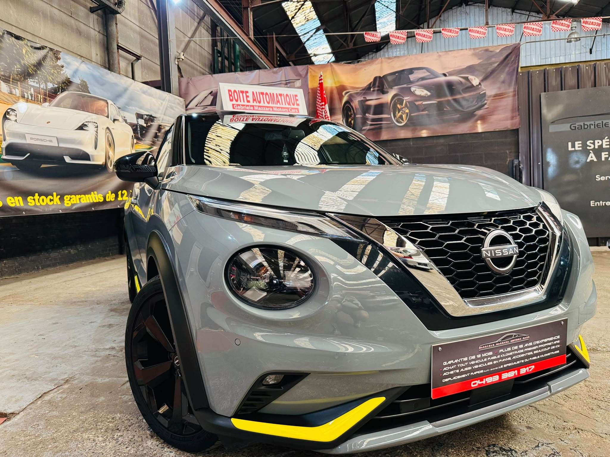 Nissan Juke Juke 1.0 DIG-T 2WD Kiiro CarPlay Caméra 360 Full LED J.A 19" GPS Airco Gros sièges