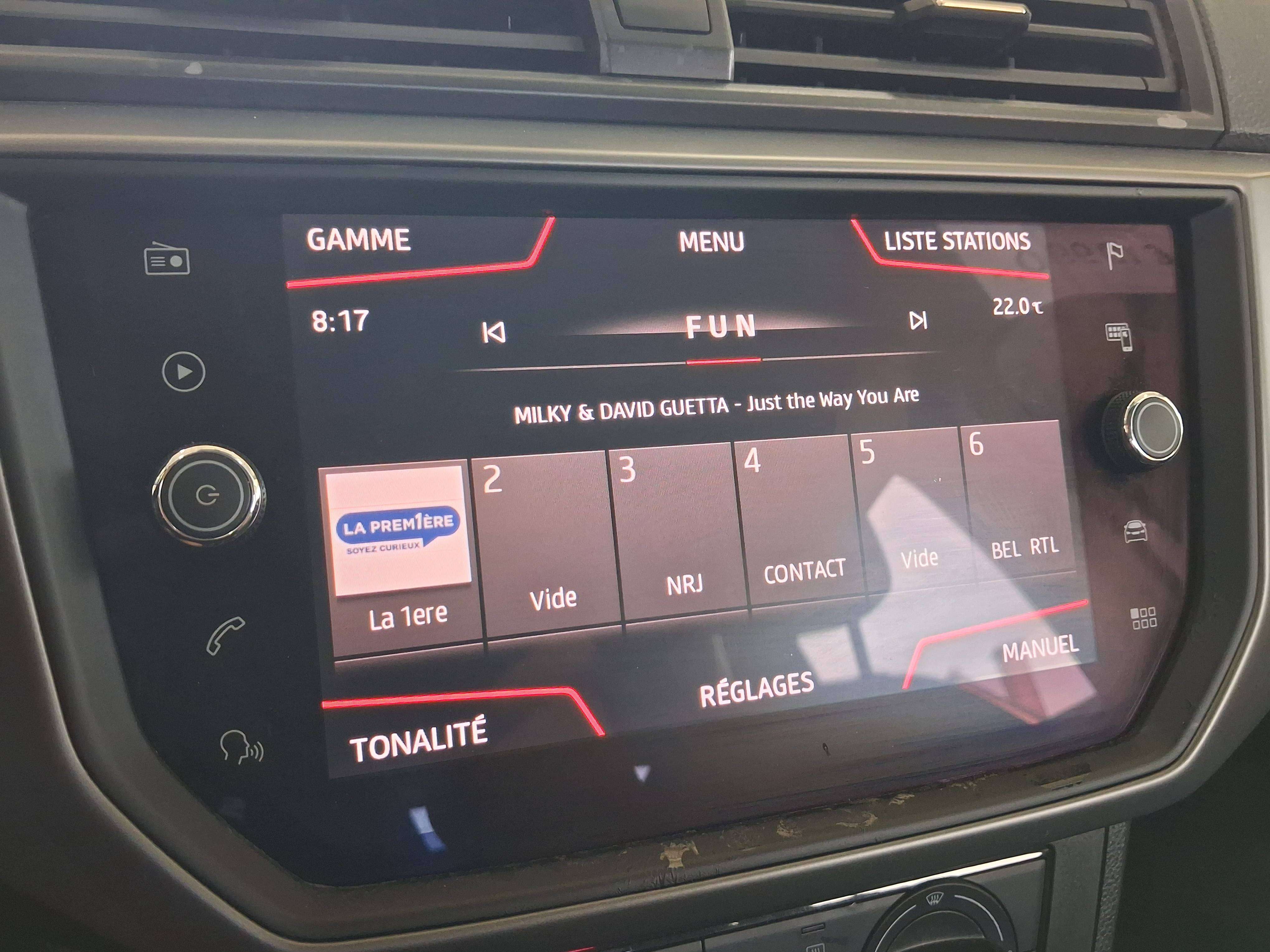SEAT Ibiza Ibiza 1.0i MPI Style / LIMITEUR / BLUETOOTH / CLIMAT / GARANTIE