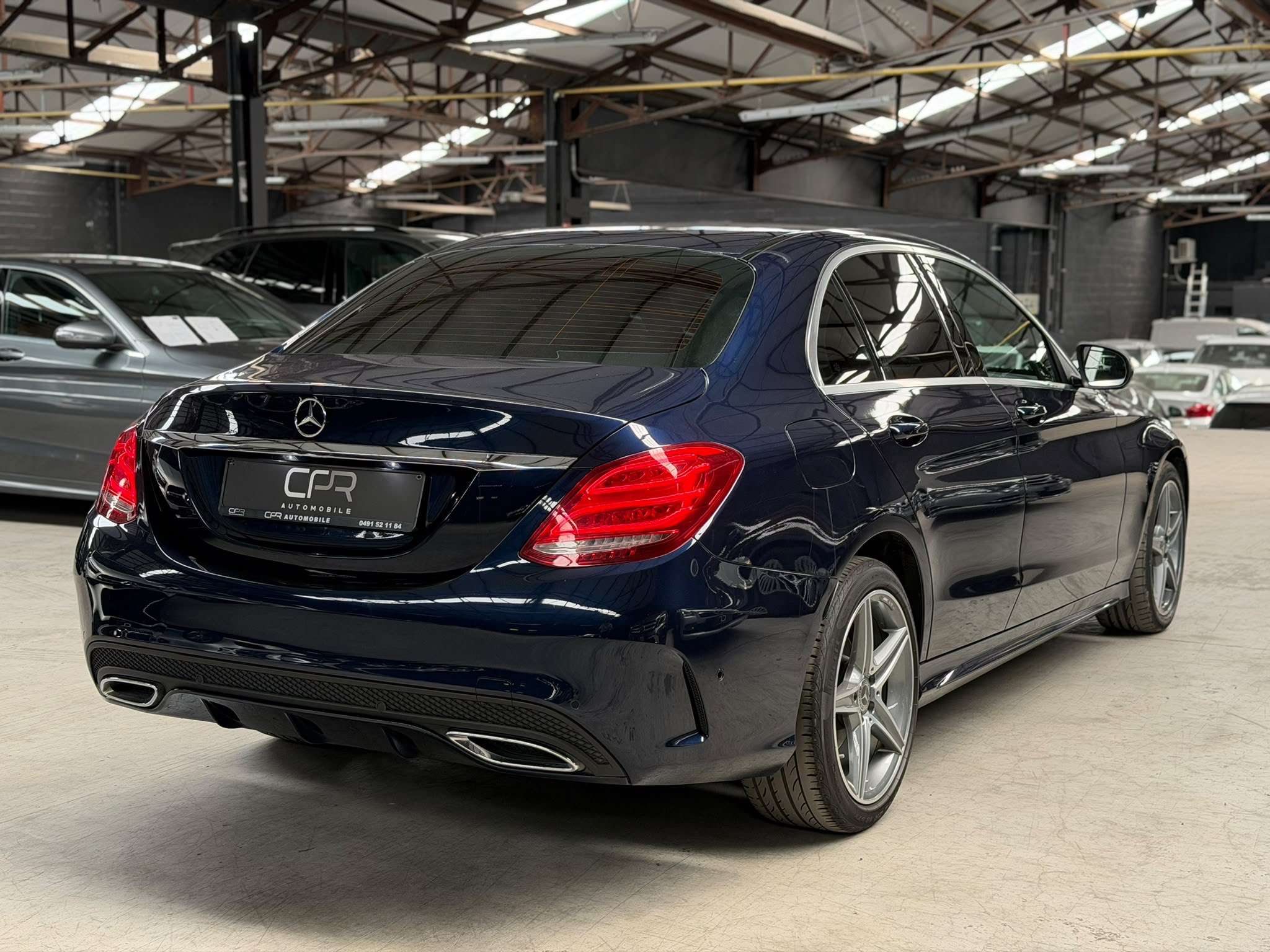 Mercedes-Benz C 180 d * PACK AMG * GPS * CAMERA * CUIR * LED * CRUISE CONTROL