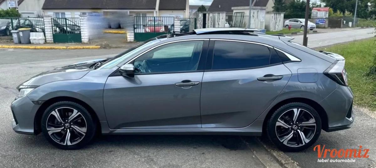 Honda Civic 1.6 IDTEC 120 EXECUTIVE CUIR NAVI TOIT PANORAMIQUE OUVRANT ENTRETIEN EXCLUSIVE HONDA