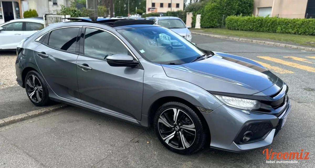 Honda Civic 1.6 IDTEC 120 EXECUTIVE CUIR NAVI TOIT PANORAMIQUE OUVRANT ENTRETIEN EXCLUSIVE HONDA