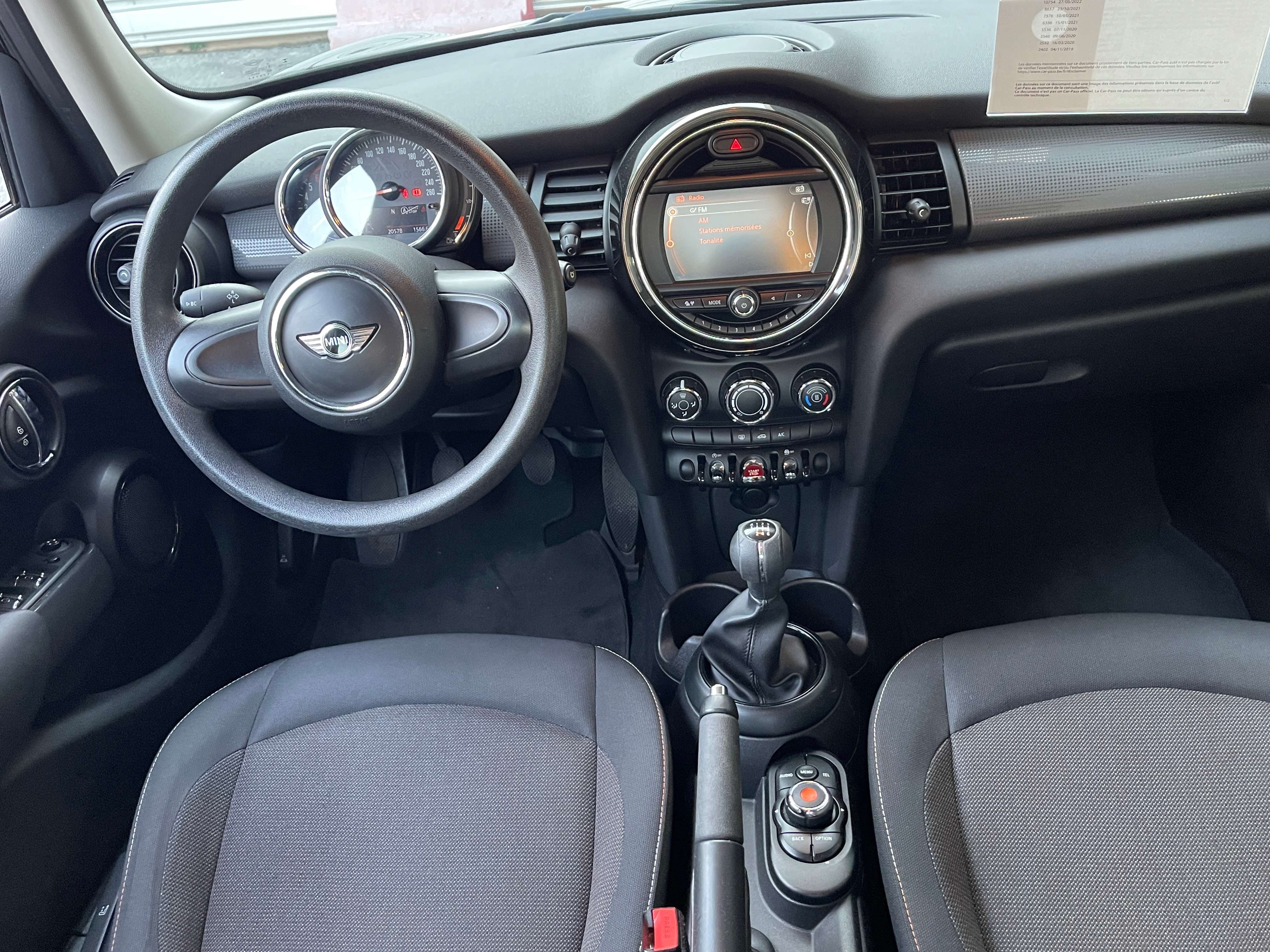 MINI Cooper D 1.5D 116cv 5Portes AIRCO-JA17P-1PROPR. 20.100km!!! (ETAT SHOW-ROOM)
