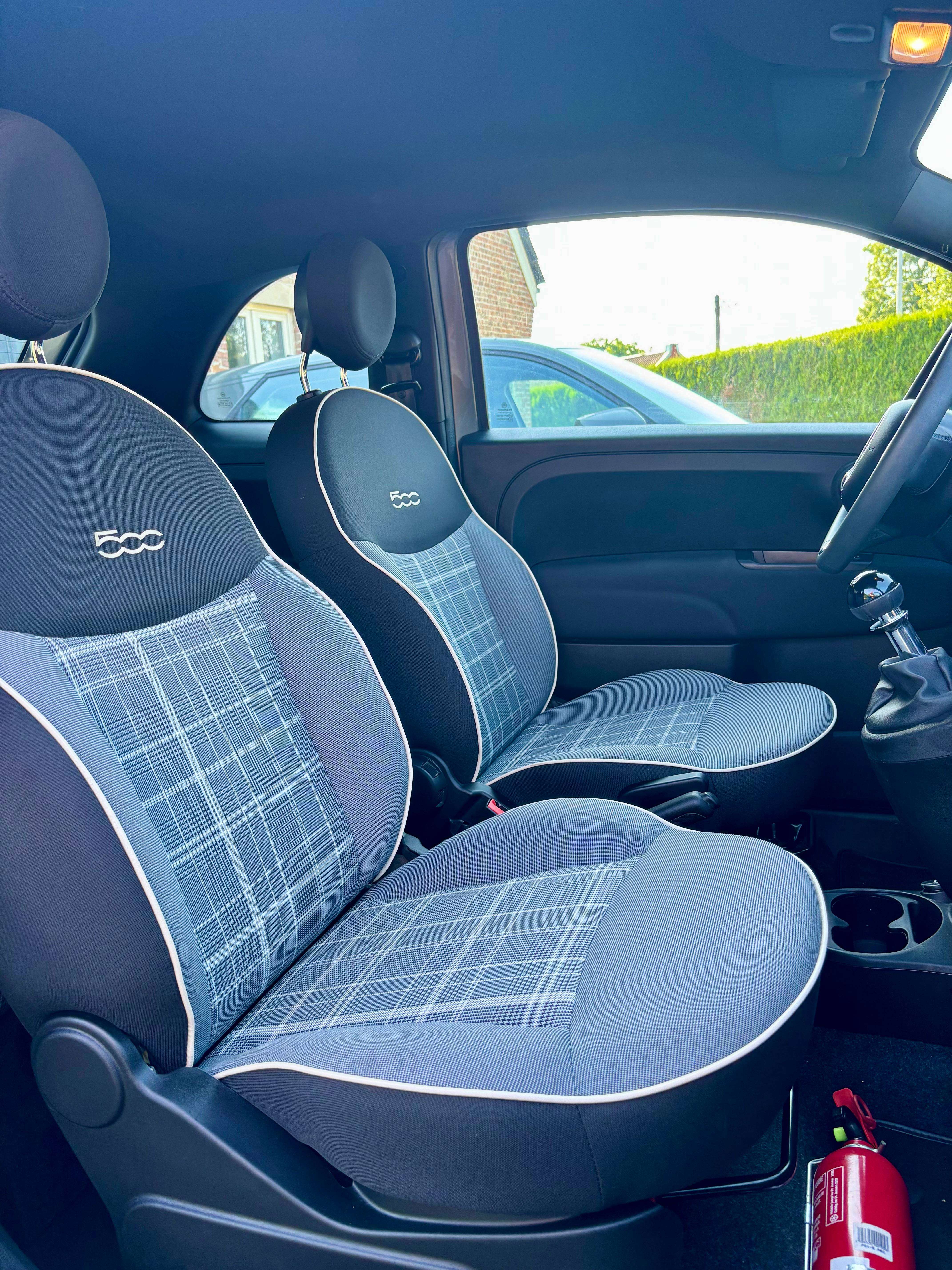 Fiat 500 500 1.0 cc hybrid HEV 17000 km car pass