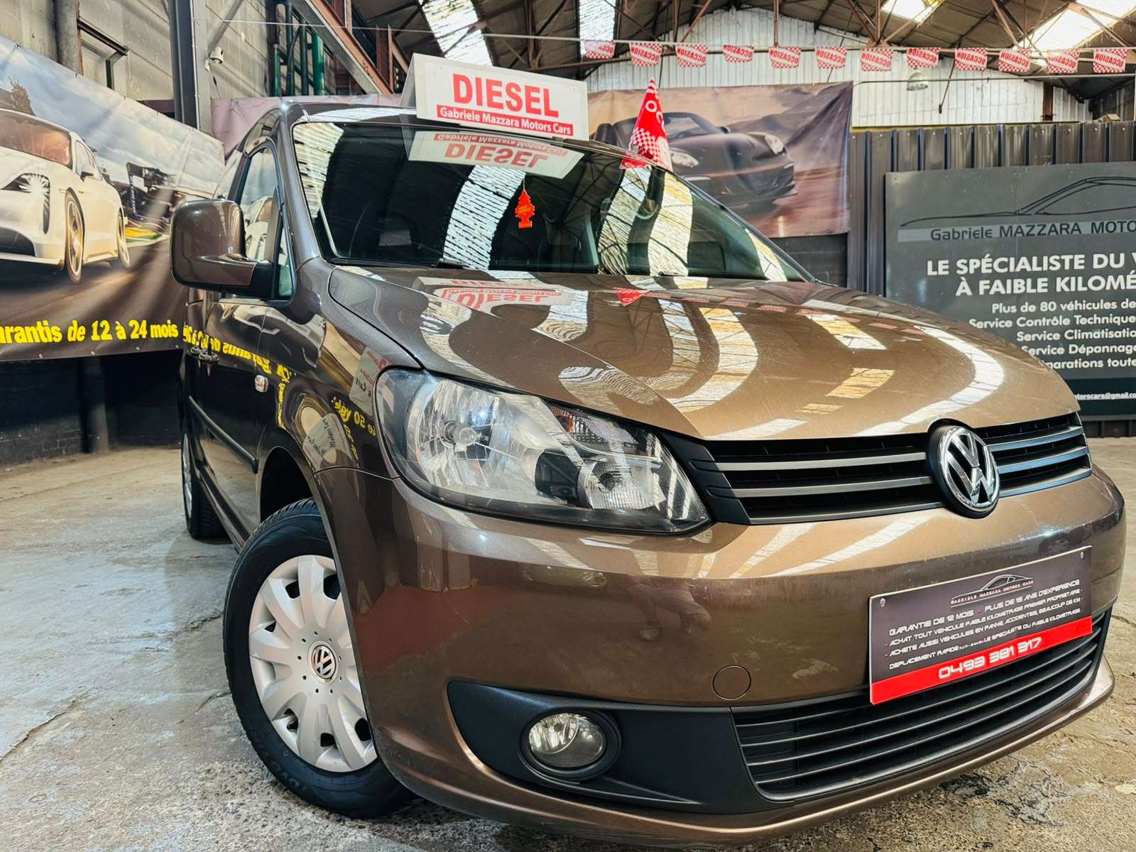 Volkswagen Caddy 1.6TDi Double porte latérale Attache remorque Airco