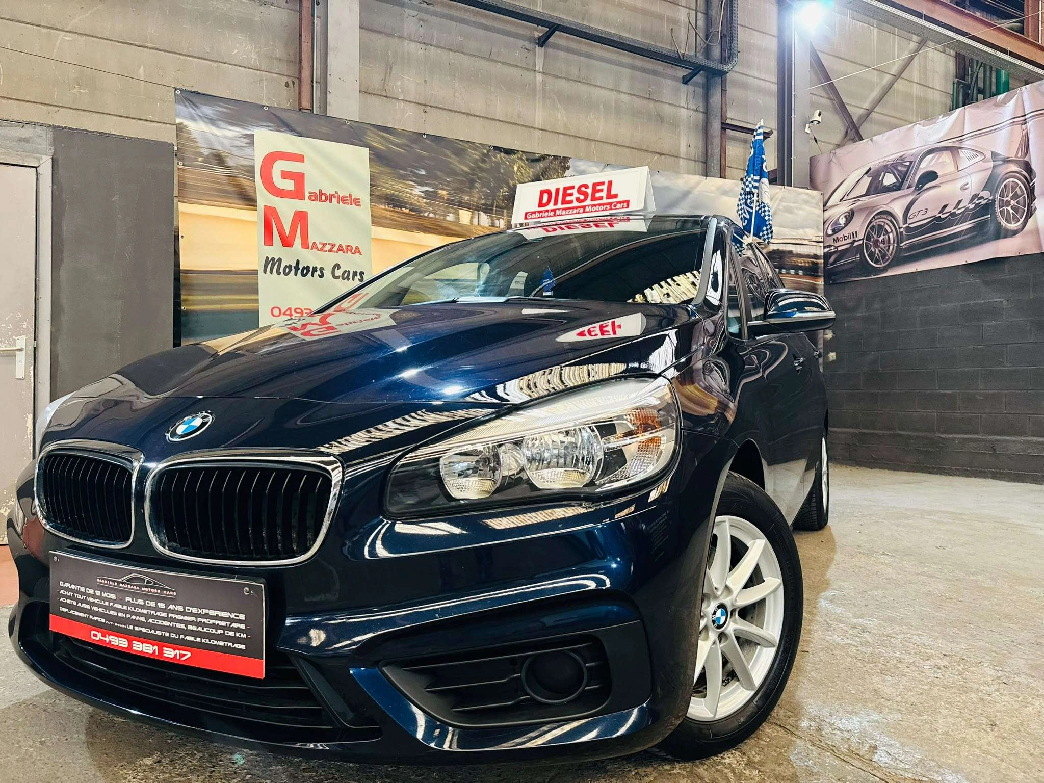 BMW 216 Gran Tourer 216 d GPS Attache remorque J.A