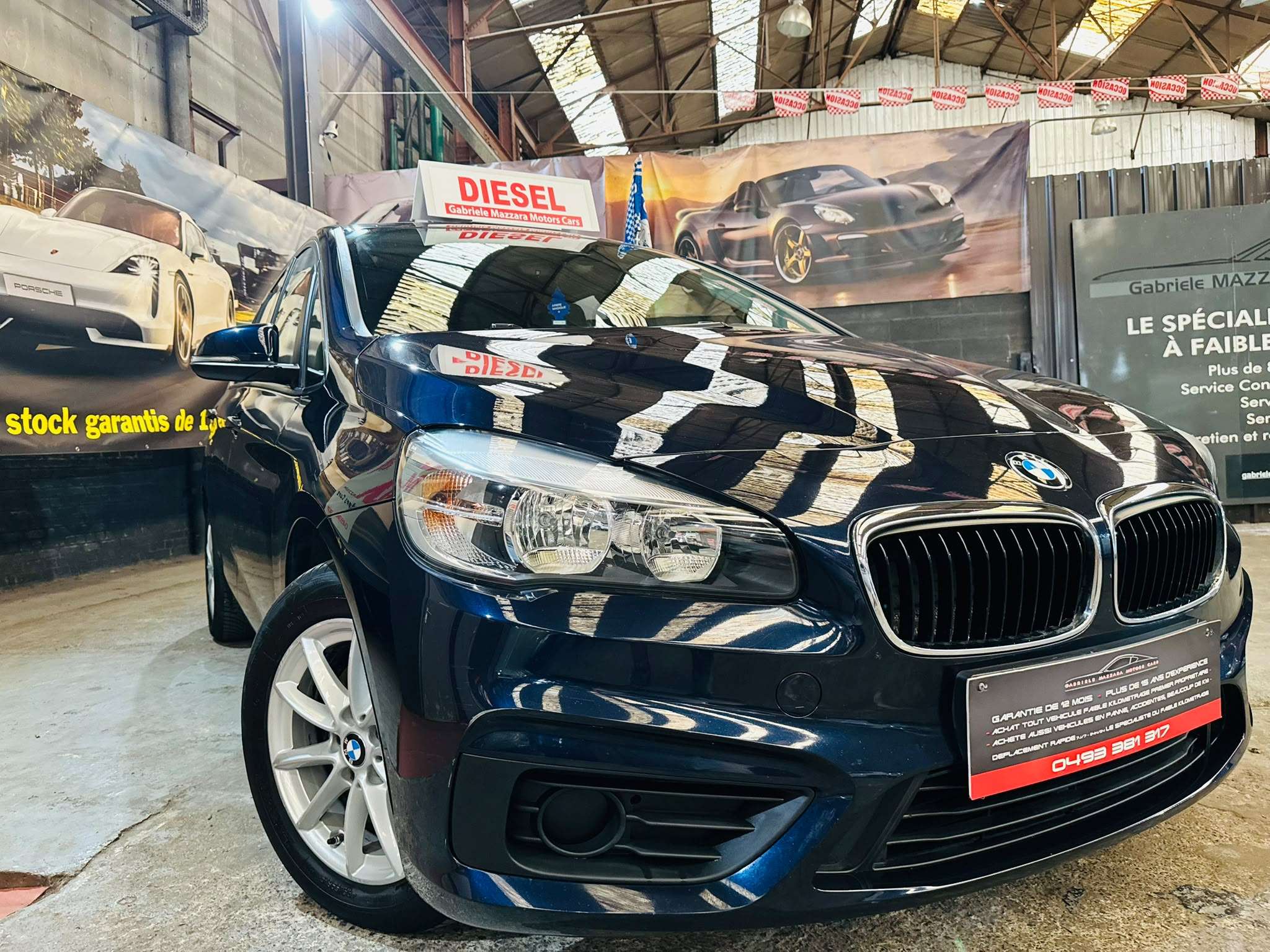 BMW 216 Gran Tourer 216 d GPS Attache remorque J.A