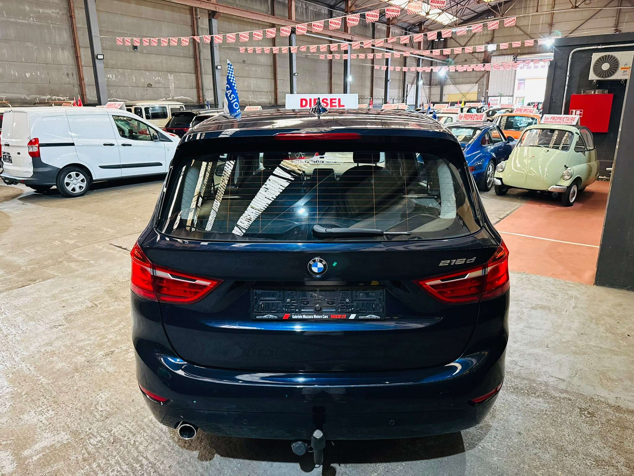 BMW 216 Gran Tourer 216 d GPS Attache remorque J.A