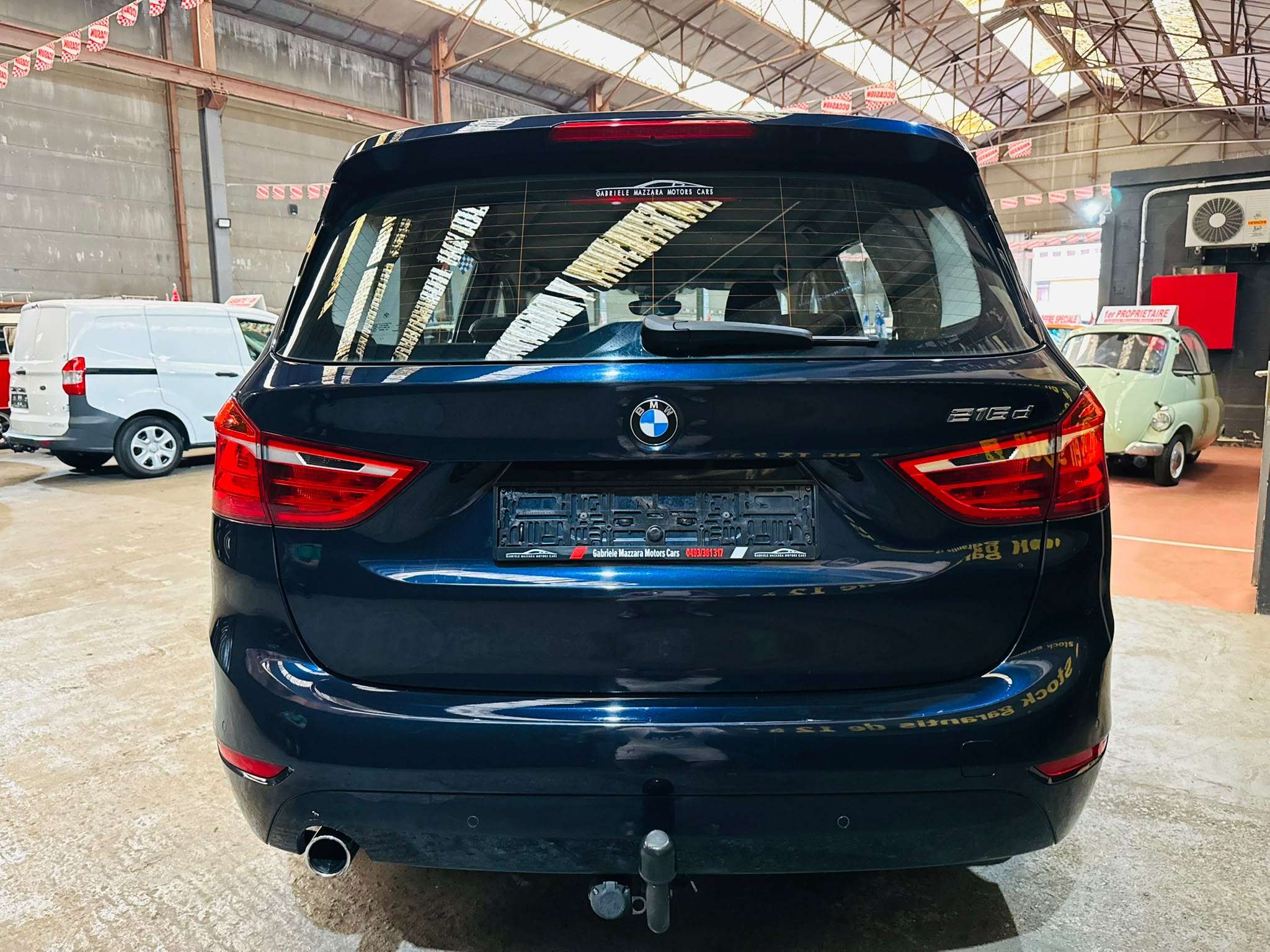 BMW 216 Gran Tourer 216 d GPS Attache remorque J.A