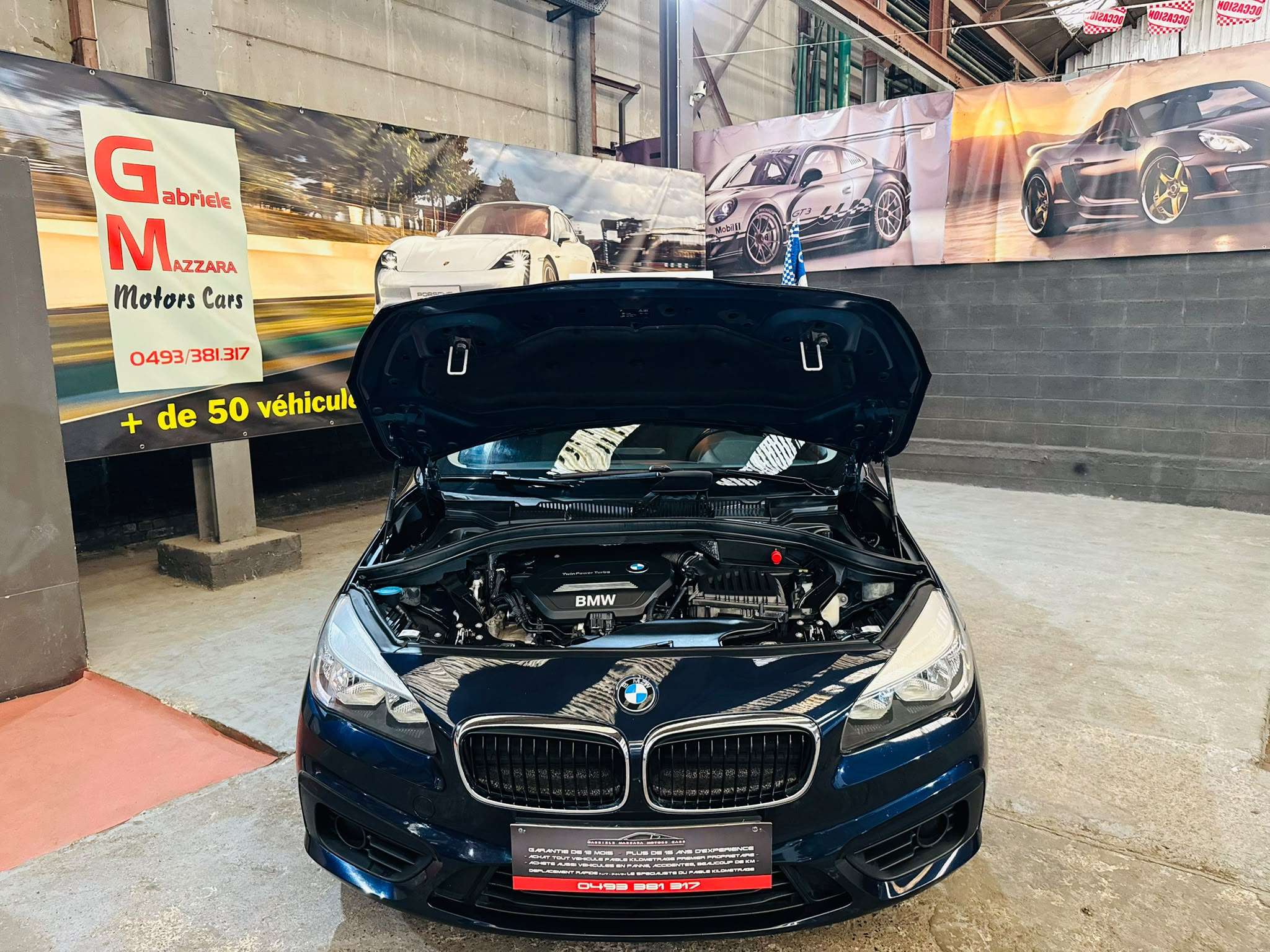 BMW 216 Gran Tourer 216 d GPS Attache remorque J.A