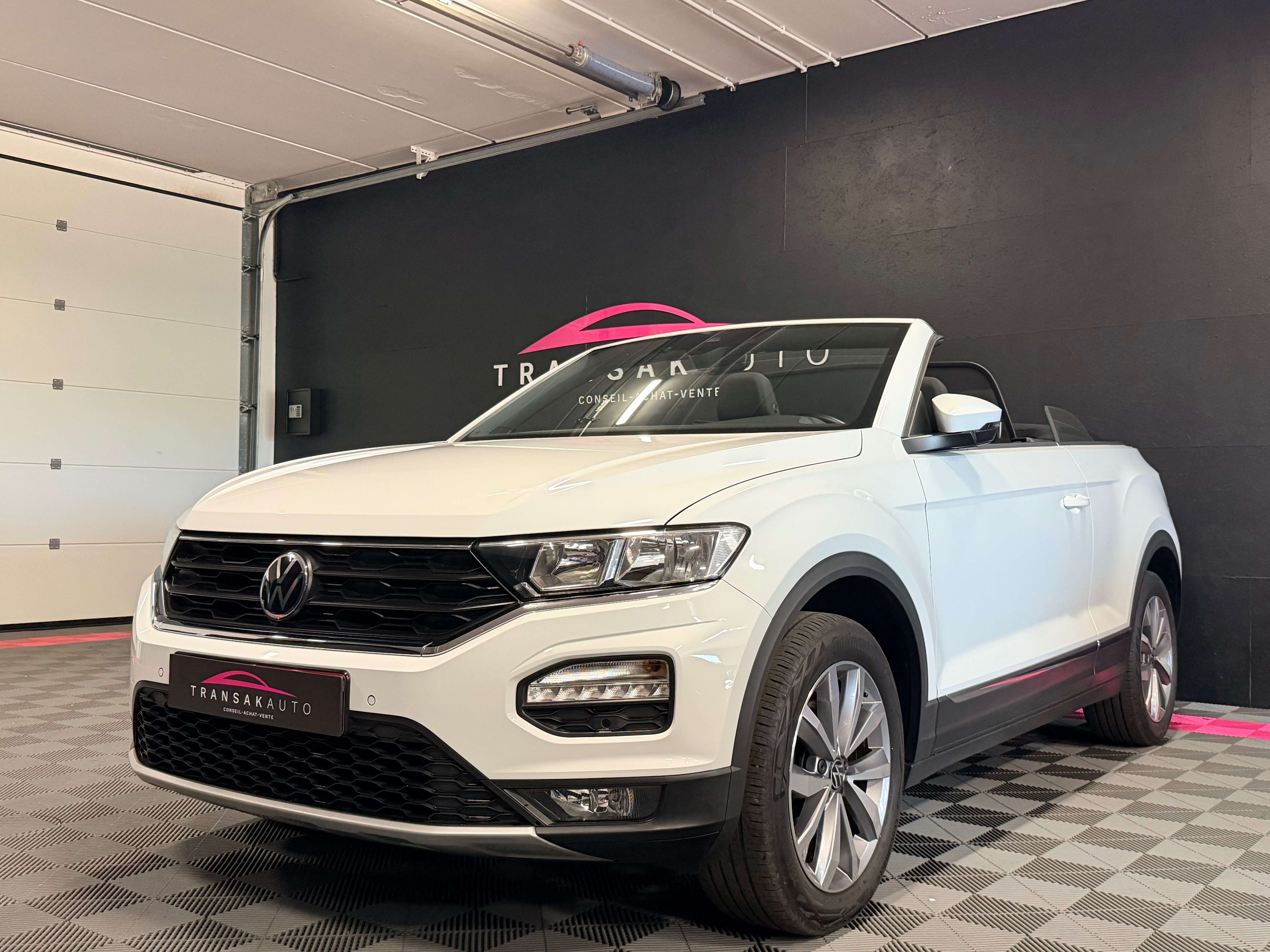Volkswagen T-Roc Cabriolet 1.0 TSI Style — Garantie 2 ans — Sièges chauffants — GPS