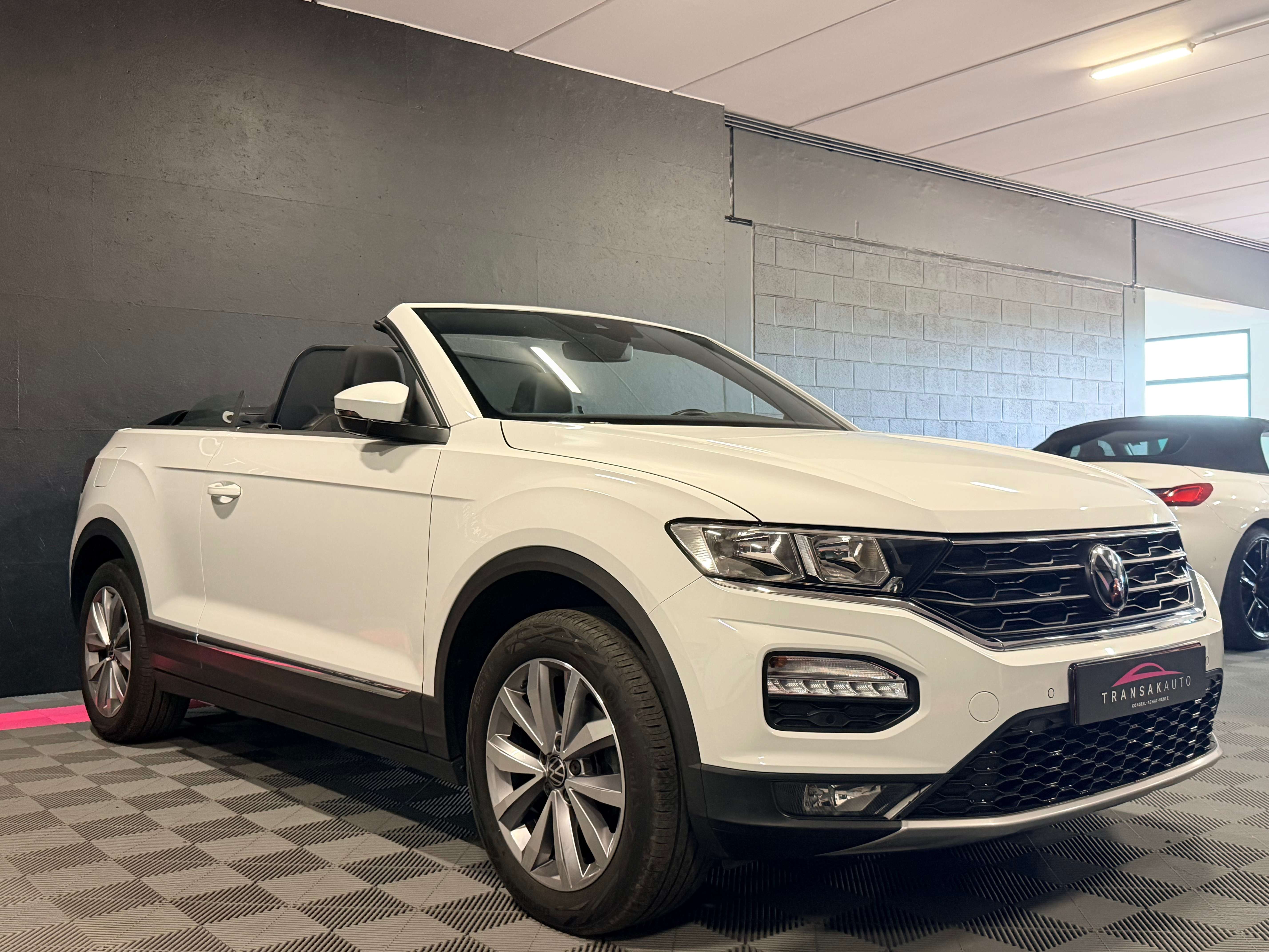 Volkswagen T-Roc Cabriolet 1.0 TSI Style — Garantie 2 ans — Sièges chauffants — GPS