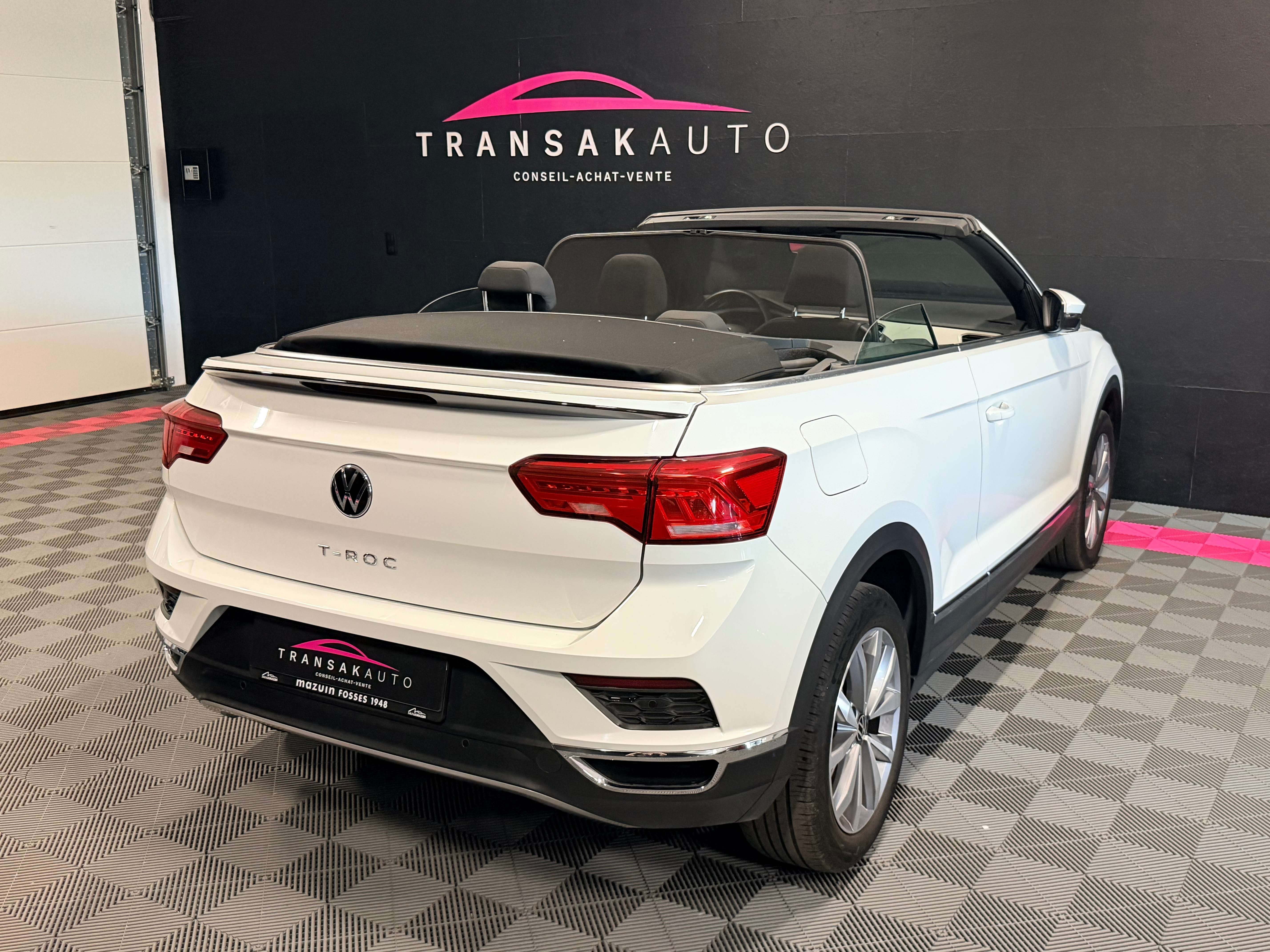 Volkswagen T-Roc Cabriolet 1.0 TSI Style — Garantie 2 ans — Sièges chauffants — GPS