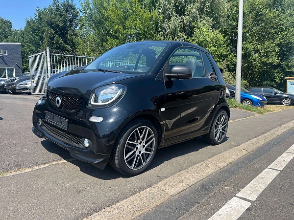 smart brabus Cabrio 0.9 Turbo Xclusive DTC 109cv full cuir gps caméra sièges chauffants CRÉDIT 100% GARANTIE 52.000kms