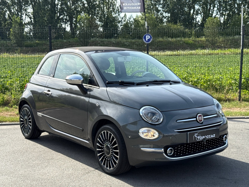 Fiat 500C 0.9 8V TWINAIR 105CH LOUNGE // 11/2015 // 68.000KM // CUIR // GPS