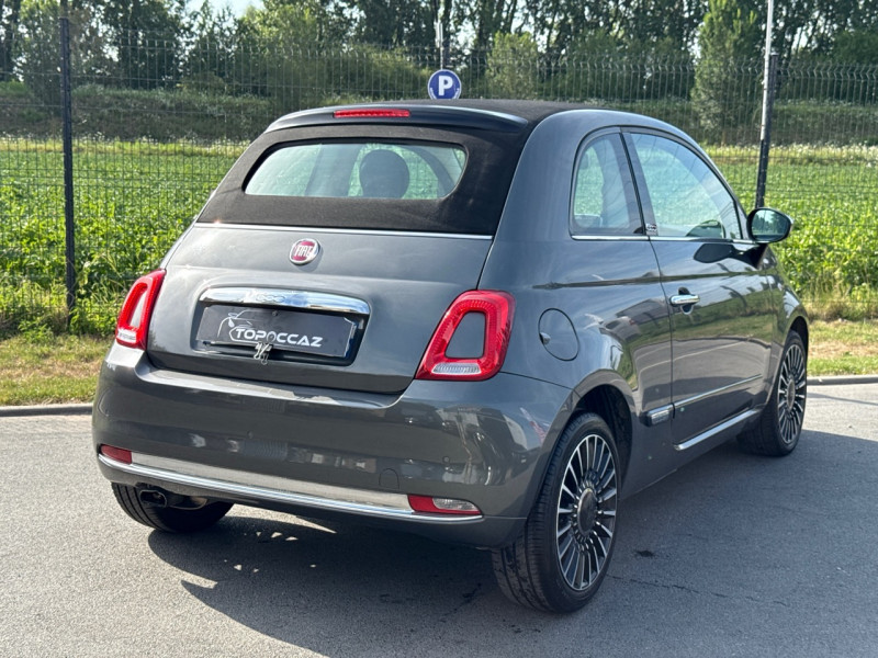 Fiat 500C 0.9 8V TWINAIR 105CH LOUNGE // 11/2015 // 68.000KM // CUIR // GPS