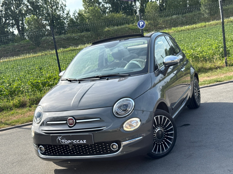 Fiat 500C 0.9 8V TWINAIR 105CH LOUNGE // 11/2015 // 68.000KM // CUIR // GPS