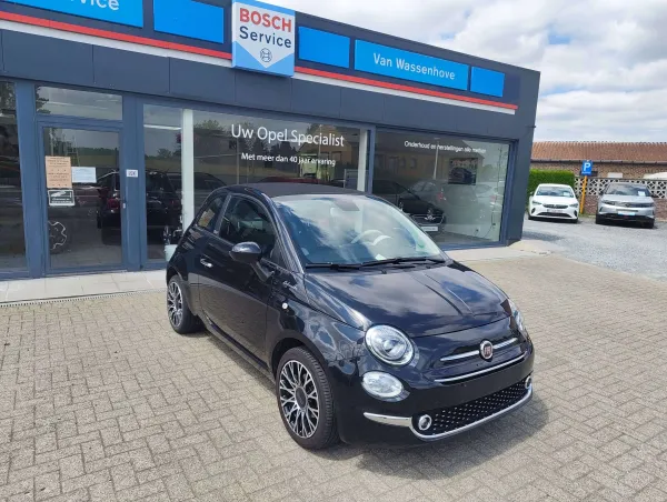 Fiat 500C 500C 1.2i Hybrid Cabrio, slechts 33069 km !