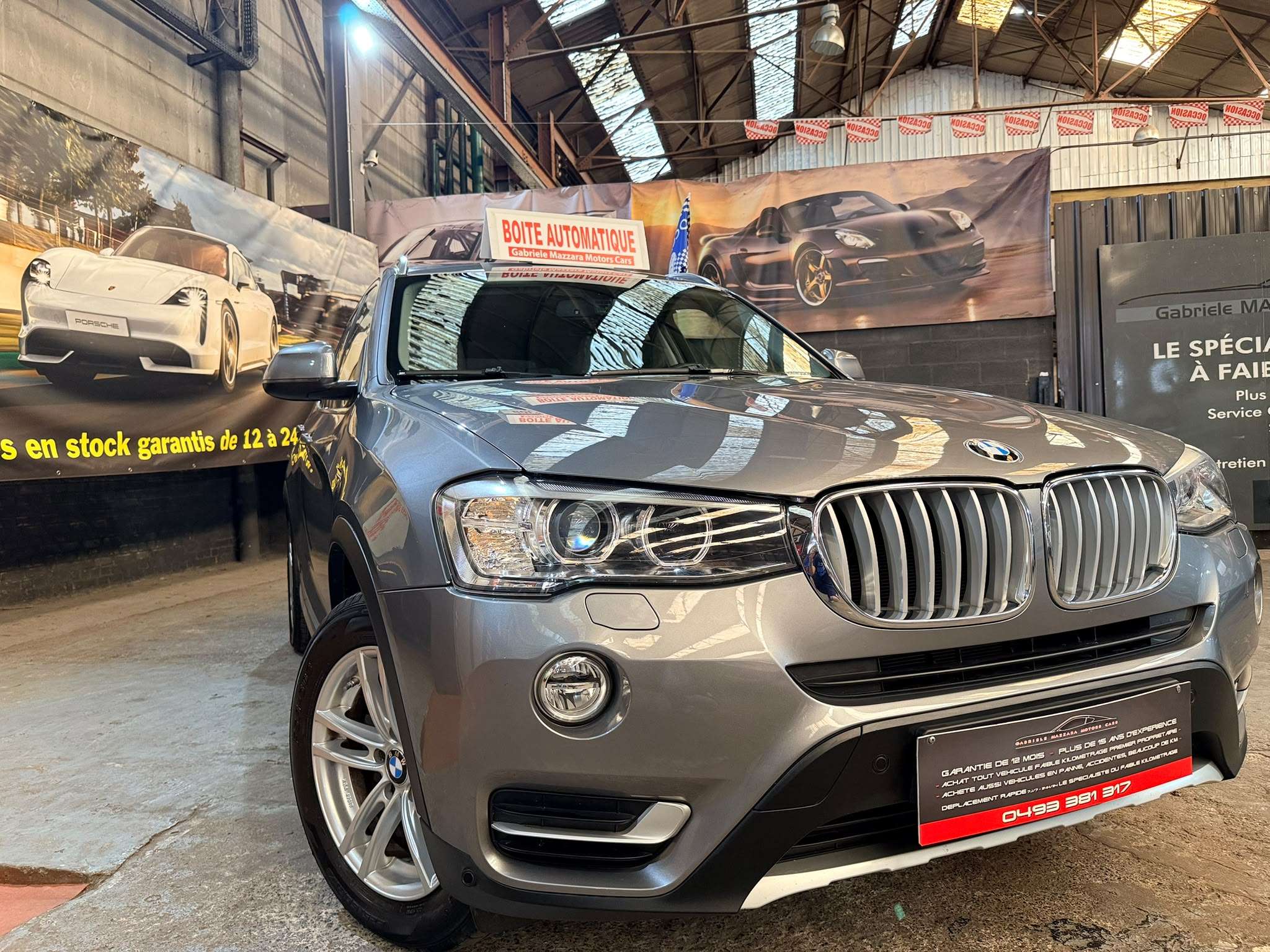 BMW X3 X3 2.0 dA xDrive20 Pack Sport Cuir GPS Xénon Att remorque LED J.A