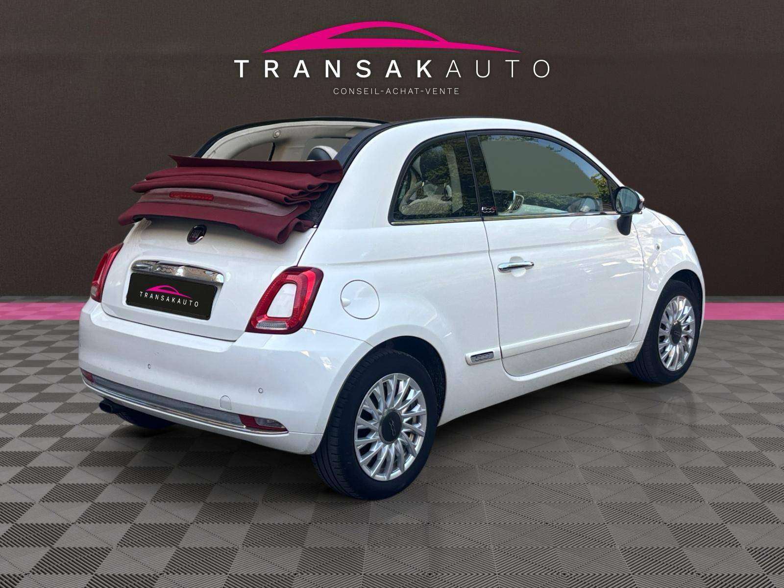 Fiat 500C 500C 0.9 T TwinAir Lounge/GARANTIE 12 MOIS/CARNET FULL FIAT