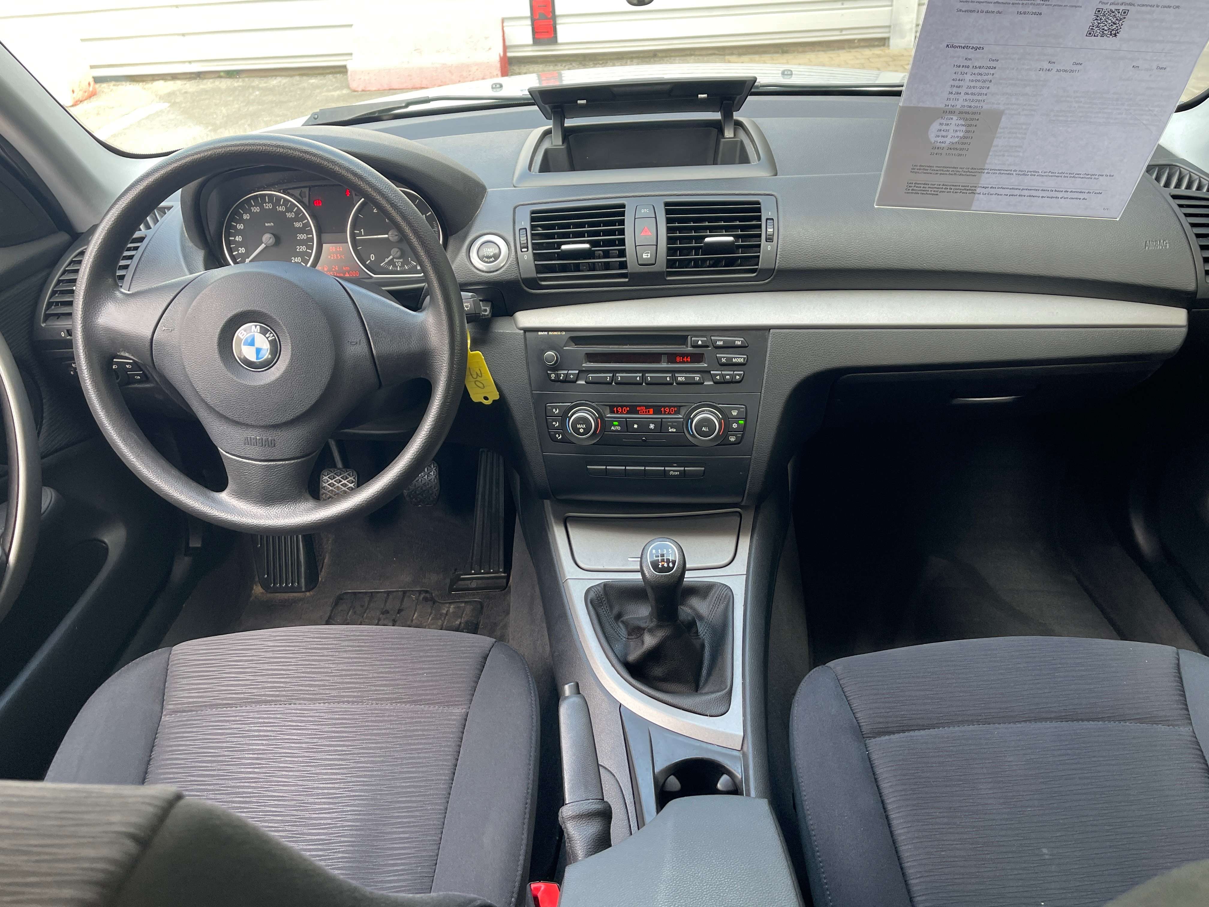 BMW 118 d 6vitesses CLIM-ORD. BORD-158.000km-GAR 12MOIS