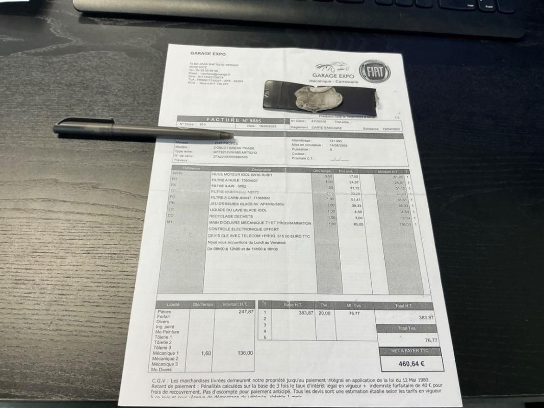 Fiat Doblo 1.3 Multijet 16v 85 Emotion 7 places