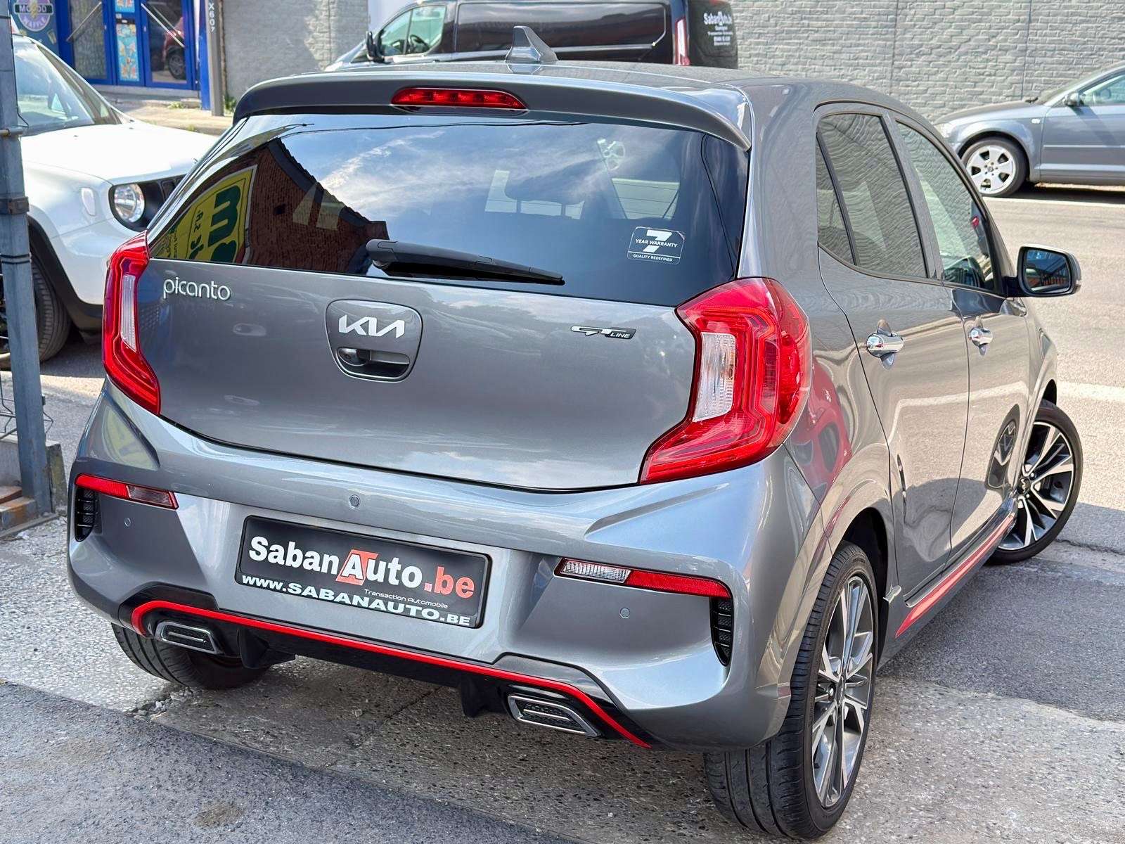 Kia Picanto Picanto 1.2i GT Line ° AUTOMATIQUE ° CUIR ° NAVI ° CAMERA ° GARANTI KIA 2030 !!! !!!