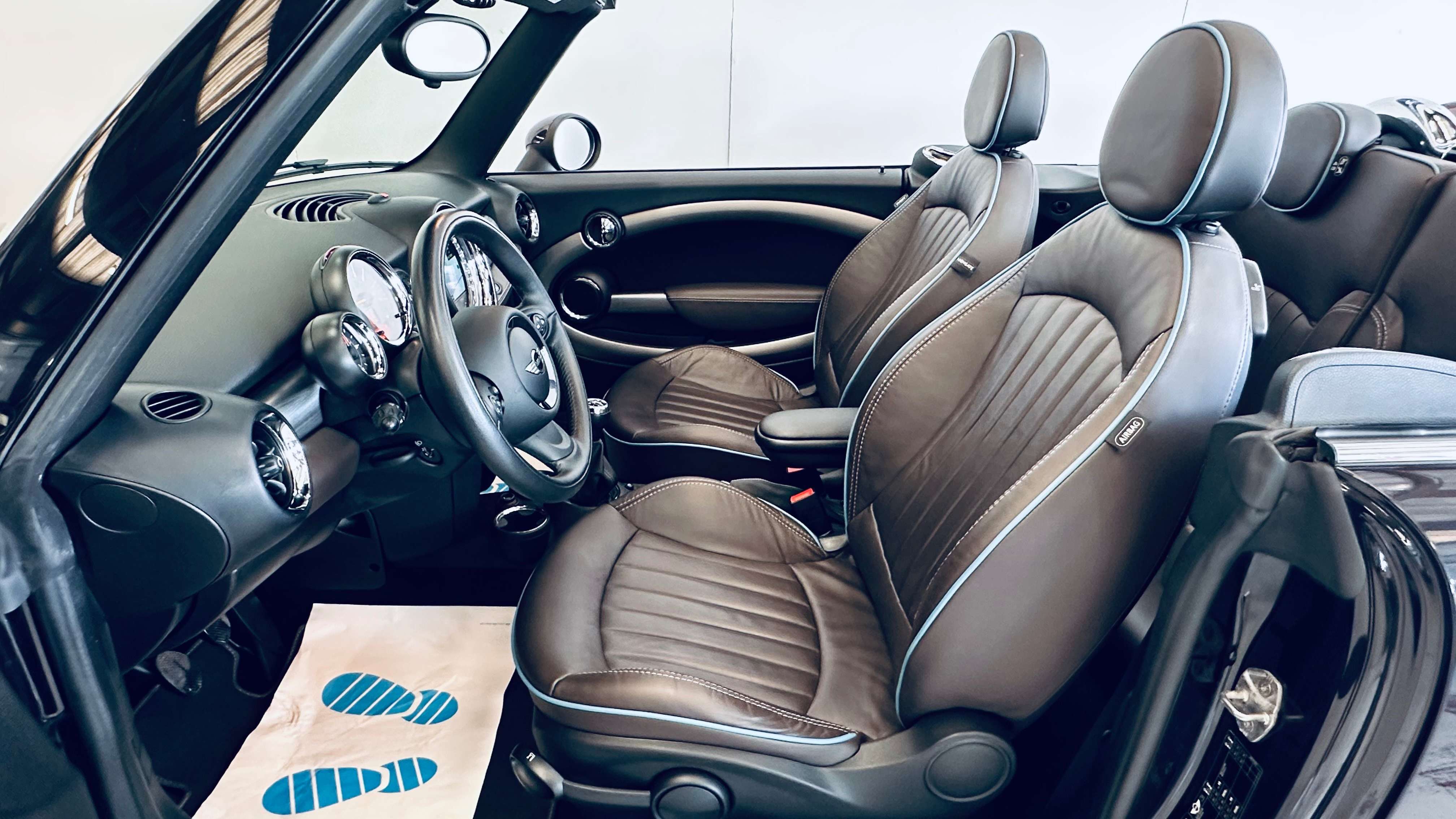 MINI Cooper Cabrio 1.6i PDC BLUETOOTH NAVI CLIM LIM MODE SPORT CUIR JA17