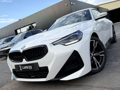 BMW 220 dAS Coupé Pack SPORT M CUIR-ALCANTARA/COCKPIT/LED/SHADOW LINE/CAMERA/1er PROPRIO/HISTO COMPLET