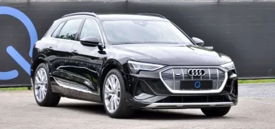 Audi e-tron 95 kWh 55 LEDER QUATTRO S-LINE CAMERA ELEKKOFFER KEYLESS