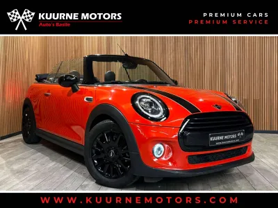 MINI Cooper Cabrio 1.5iA Alu16"/Led/Leder/SportZet/Gps/Pdc/Bt/Cruise *1j garantie*