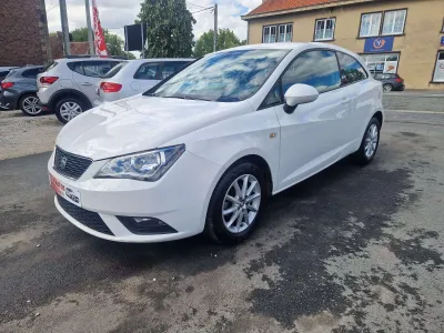 SEAT Ibiza 1.0i Style 1ER PROPRIO AVEC CARNET COMPLET *** CLIM AUTO/CAPTEURS/GPS/LEDS ***