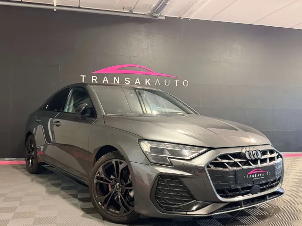 Audi A3 Sedan 35 TFSI MHEV S line — Pack Platinum — SONOS — Matrix LED — Garantie 2030