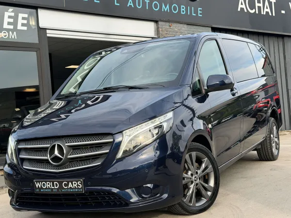 Mercedes-Benz Vito 2.1D BlueTEC 163CV - TVAC- BTW*IN- L2- LONG CHASSIS- LED- CUIR- CAMERA- SIEGE CHAUFFANTS- NAVI- CARPLAY- CRUISE- FULL OP