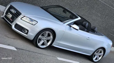 Audi A5 *** Cabrio - 2.0 TDi - S line - Leather - GPS - Carpass ***