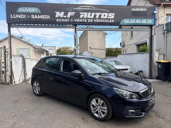 Peugeot 308 2018 1.6l HDI 120CH GPS RADARS RÉGULATEUR BLUETOOTH USB
