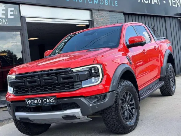 Ford Ranger Raptor 3.0 V6 Raptor 292CV- TVAC- BTW*IN- DISTRONIC- ECHAPP SPORT- ANGLE MORT- CARPLAY- CAM360- LANE ASSIT- LED- FRONT ASSIST