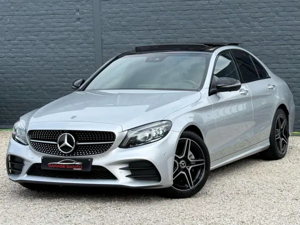 Mercedes-Benz C 200 C 200d 160cv AMG Pack /CarPlay/ToitPano/Led/MultiBeam/Burmester/Caméra/Navi/Cuir/Garantie/