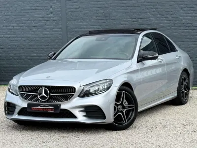 Mercedes-Benz C 200 C 200d 160cv AMG Pack /CarPlay/ToitPano/Led/MultiBeam/Burmester/Caméra/Navi/Cuir/Garantie/