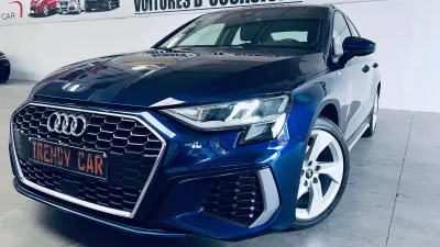 Audi A3 BERLINE 30 TFSI S line S tronic+CARPLAY+ACC+TVA+CARNET+GARANTIE