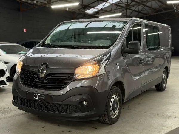 Renault Trafic 1.6 dCi * TVA * LONG CHASSIS * 6 PLACES * GPS * CRUISE