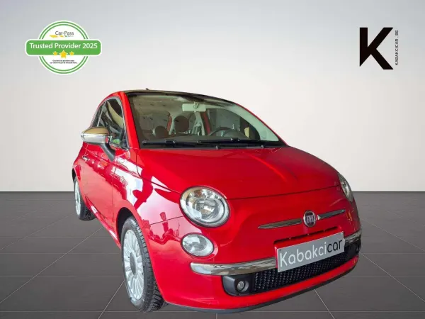 Fiat 500 1.2i Lounge Stop / Toit panoramique / GARANTIE 12 MOIS