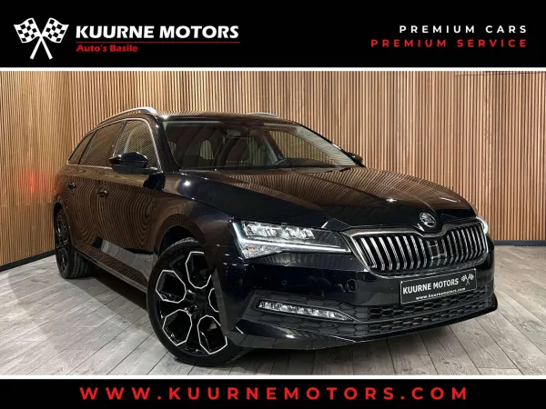Skoda Superb Combi 2.0 TDI DSG Alu19"/Leder/Led/Cam/Gps/VerwZet/Cruise/Carplay *1j garantie*