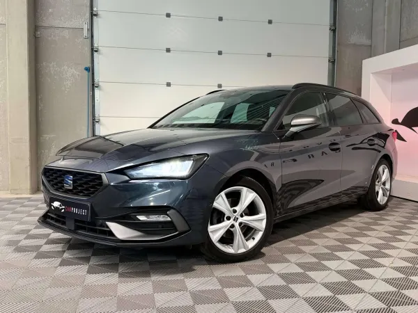 SEAT Leon ST FR 1.5 eTSI DSG, Camera de recul, Capteurs AV/AR, Car-Play, GPS, Sièges chauffants, Volant chauffant