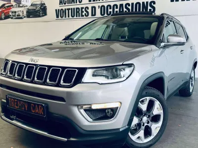 Jeep Compass 1.4 Turbo 4x2 Limited+GPS+CUIR+PANO+CARNET+GARANTIE