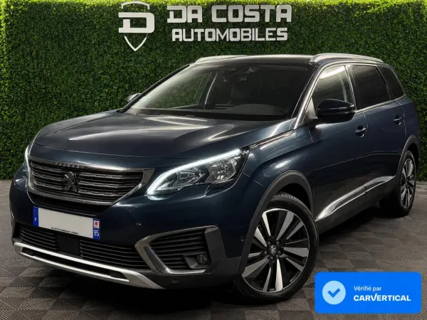 Peugeot 5008 II ALLURE 1.5 HDI 130 Cv 7 PLACES ATTELAGE APPLE & ANDROID CAMERA RECUL - GARANTIE 1 AN