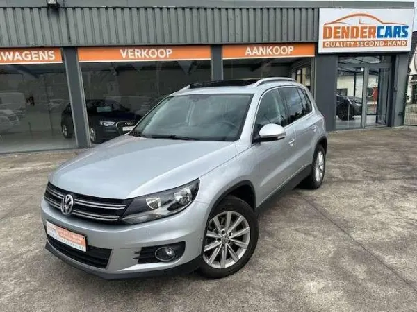 Volkswagen Tiguan , 1.4i benzine, 2016, Pano-dak, GPS + Garantie